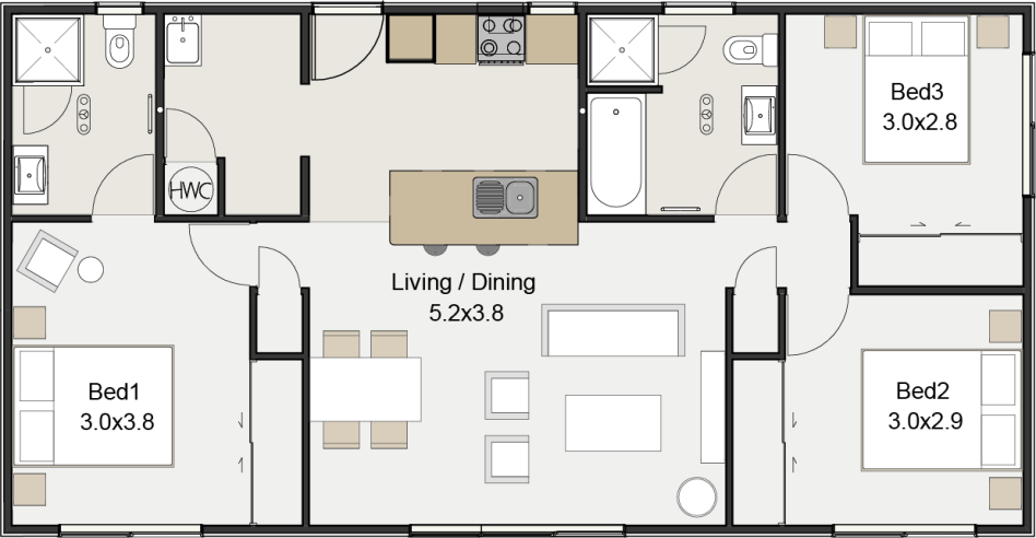 Kitchen Standard (A2)